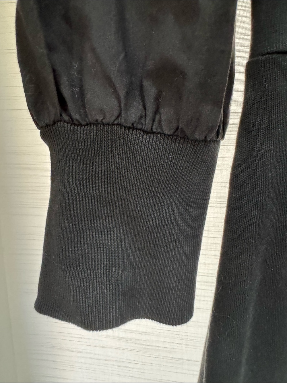 Nation LTD Catalina Asymmetrical Neckline Black Puff-Sleeve Midi Dress XS - Picture 6 of 7